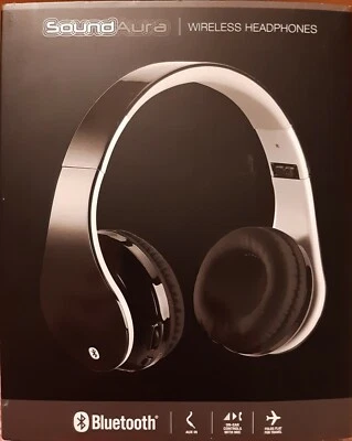 NEW BLACK Wireless Bluetooth Headphones - Photo 1/3