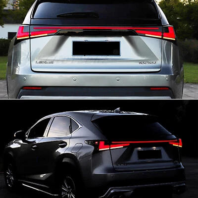 Clear LED Tail Lights For Lexus NX200t NX300 NX300h 2015-2022 Trunk Rear Lamps — 第 1/4 张图片