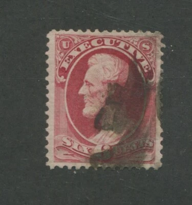 United States Official Executive Postage Stamp #O13 Used XF Certified - Image 1 of 2