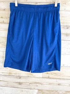 Reebok Shorts Youth Boys Medium 10-12 Blue Basic Everyday - Picture 1 of 5