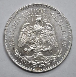 1944 Mexico 50 Centavos - silver - Picture 1 of 2