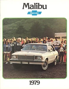 1979 Chevrolet Malibu Sport Coupe Classic Landau Coupe Sedan Sales Brochure - Picture 1 of 1