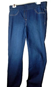 Liz Claiborne bequeme klassische Damenjeans zum Überziehen Stretch Größe Small neu mit Etikett - Bild 1 von 5