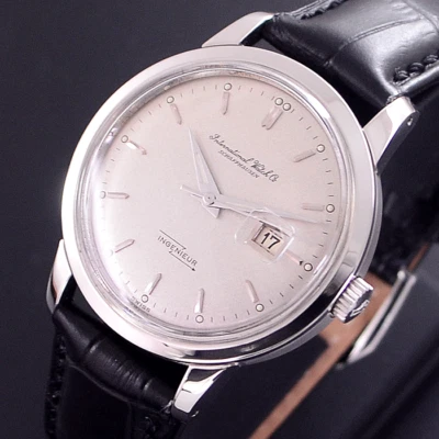 VINTAGE IWC SCHAFFHAUSEN INGENIEUR AUTOMATIC CAL.8531 SILVER DIAL MEN'S WATCH - Image 1 of 4