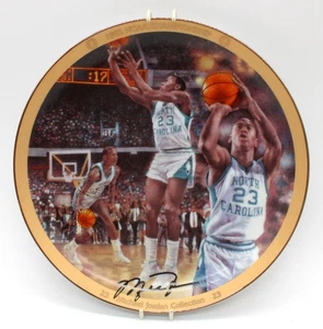 Placa conmemorativa Michael Jordan 1982 Campeonato NCAA Cubierta superior #7392A - Imagen 1 de 3