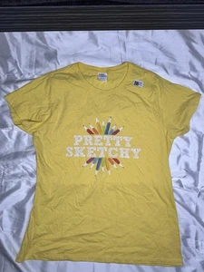 Camiseta Amarilla Mujer Grande Profesora de Arte Divertida Escuela - Imagen 1 de 1