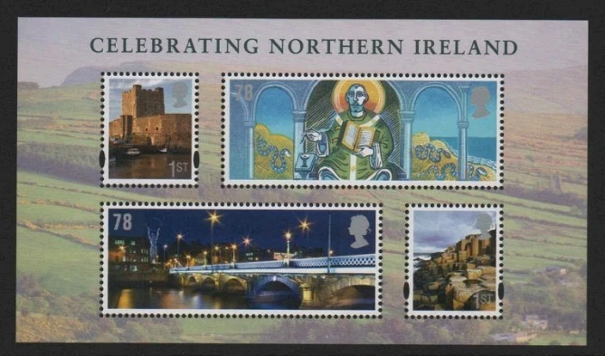 GB ER2 Mini Sheet 2008 Celebrating Northern Ireland MSNI152 Mint MNH - Image 1 of 1
