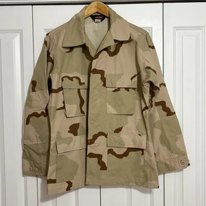 Tru-Spec Desert Camouflage Utility Shirt Jacket Men's Size Medium Regular NWOT - Picture 1 of 4