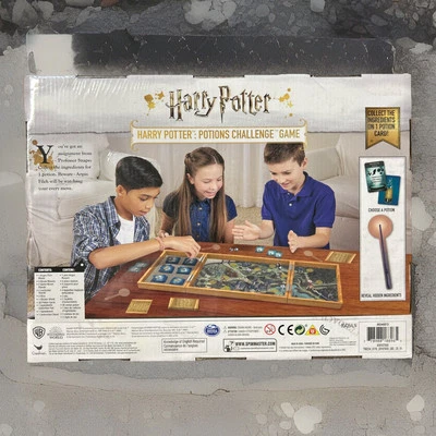 Harry Potter Potions Challenge Board Game Spin Master Pottermore Real Wood NEW - Image 1 of 4