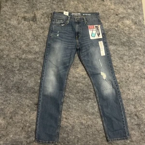 Signature Levi Strauss S61 Relaxed Straight Leg Flex Men’s 29×30 NWT Denim Jeans - Picture 1 of 4