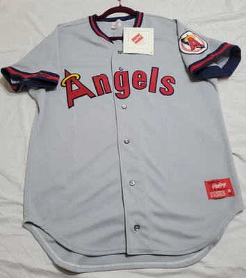 Authentic RAWLINGS 44 LARGE, CALIFORNIA ANGELS, VINTAGE Jersey 1986 ULTRA RARE - Image 1 of 4