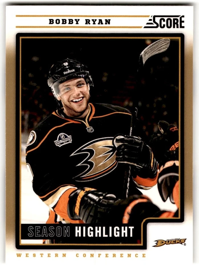 Bobby Ryan 2012-13 Score Gold Rush Highlight #4 Anaheim Ducks - Image 1 of 2