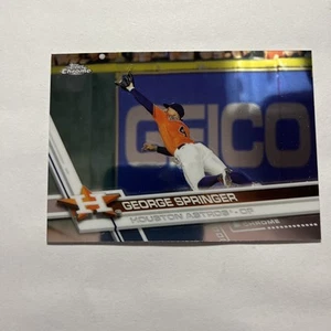 2017 Topps Chrome #129 George Springer - Picture 1 of 2