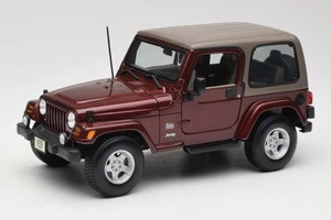 31662 Jeep Wrangler TJ Sahara Red Maisto 1/18 - Picture 1 of 8