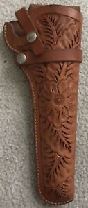 Vintage Hunter 3100-50 Floral Design Leather Belt Holster