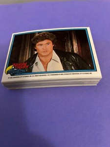 1982 Donruss Knight Rider TV Show Complete 55 Card SET Kit come get me