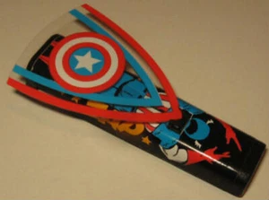 Palitoy/Hasbro Captain America individuelle Ricochet Racers Aufkleber - Bild 1 von 1