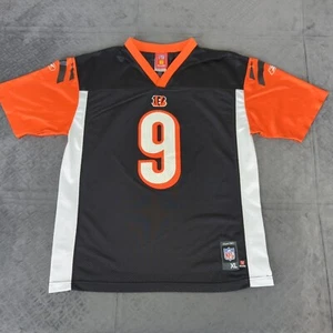 Carson Palmer Cincinnati Bengals Jersey Reebok Black Boys Youth XL 18/20 - Picture 1 of 9