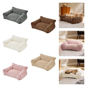 Pet Couch Bed Anti Slip Fashion Comfortable Dog Bed for Cats Kitty Puppy - Picture 1 of 36
