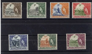BASUTOLAND 1954 DEFINITIVES SG43/49 BLOCKS OF 4 MNH - Picture 1 of 1