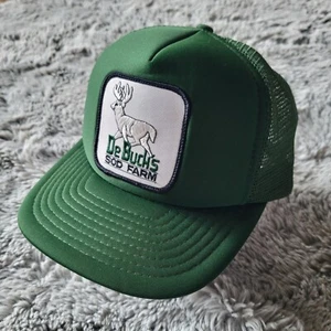 Vintage Farmer Trucker Hat DeBucks Sod Farm - Picture 1 of 4