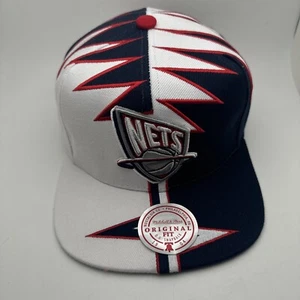 Mitchell & Ness New Jersey Nets Shockwave Snapback Hat New NWT NBA GR62 - Picture 1 of 8