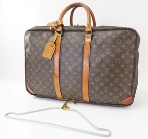 Aut LOUIS VUITTON Sirius 50 Monogram 2 Pouch Suitcase Travel Business Bag #54959 - Picture 1 of 22