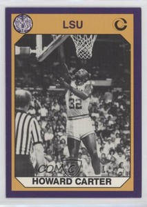 1990 Collegiate Collection LSU Tigers Howard Carter #196