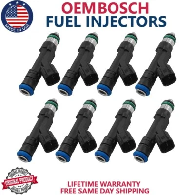 8x Bosch Fuel Injector Fits For 2005 Ford Crown Victoria 4.6L V8 #0280158064 - Image 1 of 4