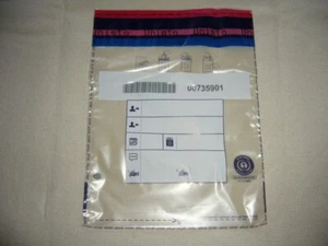 100 x Sicherheitstaschen Safebags Moneybags 175x240mm transparent neu - Bild 1 von 2