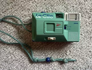 Le Clic 35mm Easy Camera verde vintage anni 80 - Foto 1 di 6