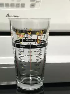BARKEEPER GLAS MIT REZEPTEN FÜR EINIGE TOLLE GETRÄNKE VON LIBBY GLASS - Bild 1 von 1