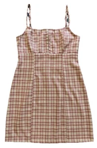 VESTIDO A CUADROS RSQ W SL - Imagen 1 de 7