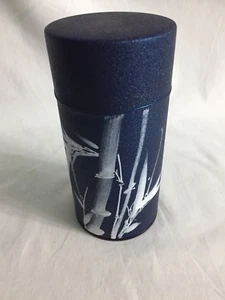 Lata de bambú de metal azul Tevana 5 oz - Imagen 1 de 2