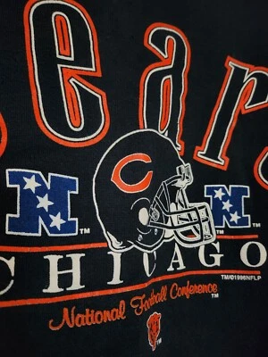 RARO 1990s Galt Sand Chicago Bears Sudadera Cuello Redondo Hombres Talla GRANDE! EXCELENTE Foto 1 de 4