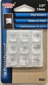 Shepherd 9562 1/2-Inch SurfaceGard Clear Adhesive Bumper Pads, 9-Count - Picture 1 of 2