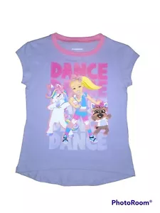 Size 5/6 Nickelodeon JoJo Siwa Dance Short Sleeve Graphic T-Shirt Girl's - Picture 1 of 2