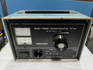 Grundig RT 5A Transformador de Separación de Regulación Transformador de Aislamiento, 0-250V, 3.5A, 800VA - Imagen 1 de 6