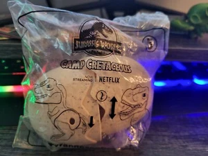 Jurassic Park McDonald's Happy Meal Toy Dinosaur Egg, T-Rex Camp Cretaceous - Imagen 1 de 2