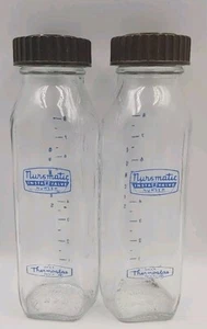 Nursmatic World's Finest Nurser Baby Bottle, Heat Resistant Thermoglas * 8 ozs - Picture 1 of 4