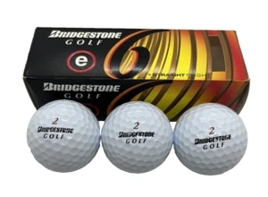 NEW BRIDGESTONE E6 Straight Flight 3 PACK OF GOLF BALLS - Picture 1 of 4