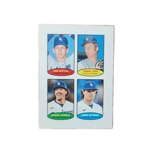 2023 Topps Heritage 1974 Stamps Sutton John Outman Vargas RC Dodgers #61-64 H1 - Bild 1 von 1