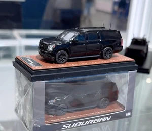 EY GOC 1:64 Black 2015 Suburban Secret Service SUV Model Diecast Display Car  - Picture 1 of 7