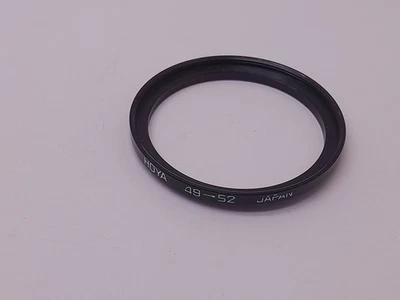 ANILLO FILTRO ESCALONADO HOYA 49-52mm DE COLECCIÓN HECHO EN JAPÓN - ENVÍO GRATUITO Foto 1 de 3