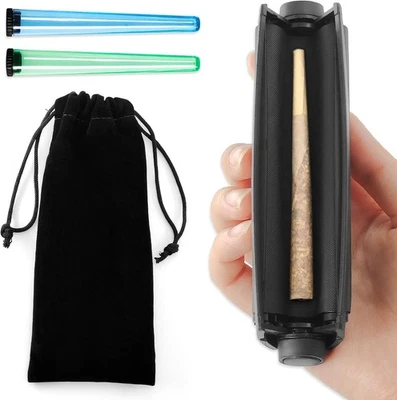 Effortless Joint & Cigarette Rolling Machine with Storage Tubes (110mm) - Bild 1 von 4