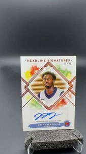 2024 Topps Motif Jaren Jackson Jr. Grizzlies Headline Signatures /25 #8033 AL - Picture 1 of 2