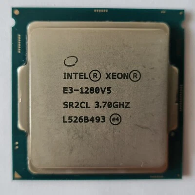 Intel Xeon E3-1280 v5 (4C/8T; 4 GHz; 8 MB de caché; LGA-1151; SR2LC; Skylake) Foto 1 de 2