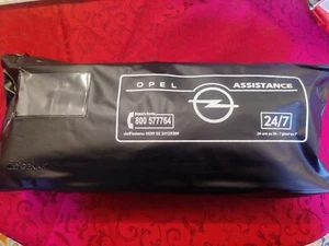 KIT BORSA TROUSSE EMERGENZA OPEL CON PRONTO SOCCORSO GUANTI GIUBINO LUCI NUOVO - Foto 1 di 4