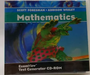 NEW: Foresman-Wesley Mathematics ExamView Test Generator CD ROM software - Picture 1 of 3