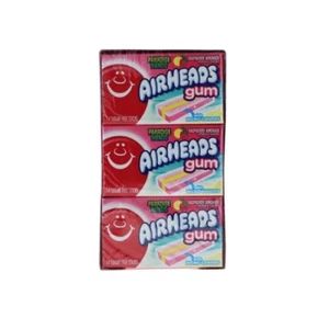 Airhead Gum Raspberry Lemonade Flavor 14 Sticks per Pack, Box of 12 Packs - Picture 1 of 3